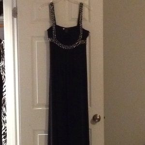Black evening gown